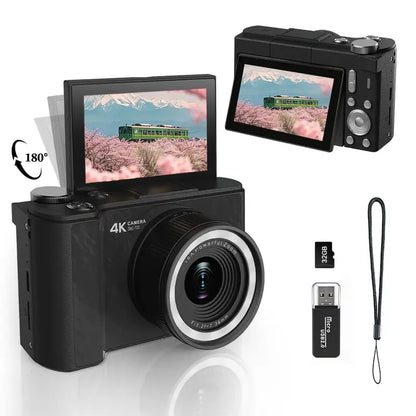 Tiramae Vlogging Camera 32GB 2TB SD 16X Zoom