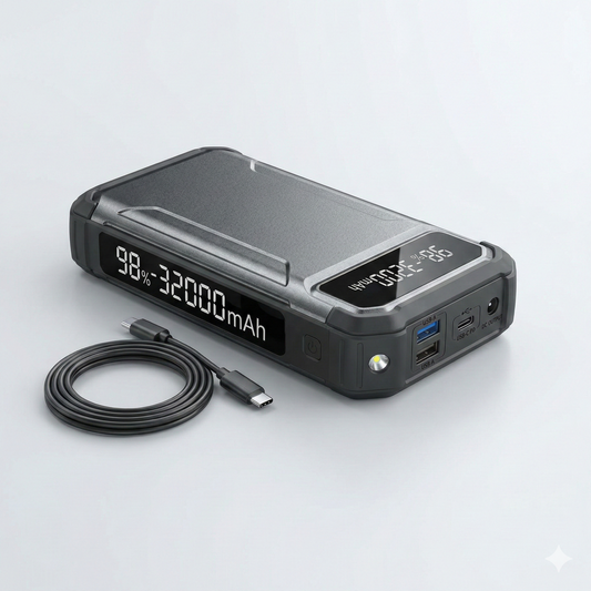 High-Capacity Portable Power Bank (40,000 mAh)